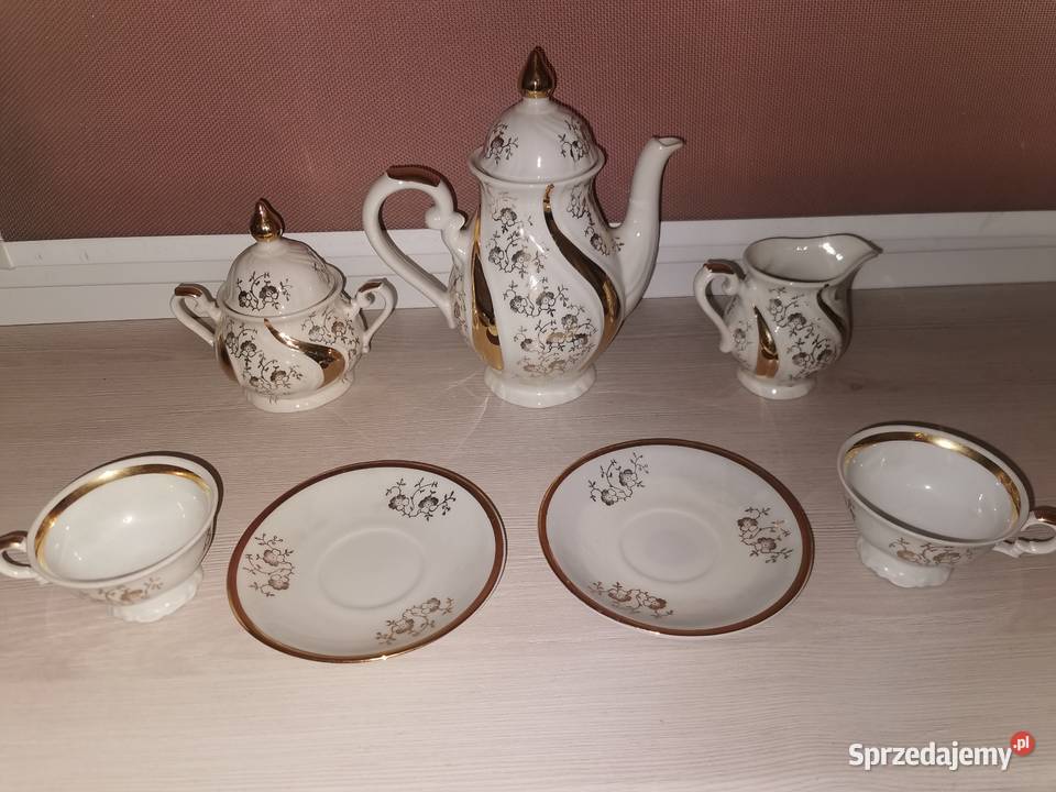 Piękny zestaw do kawy Bareuther Bavaria Nowy Tomyśl