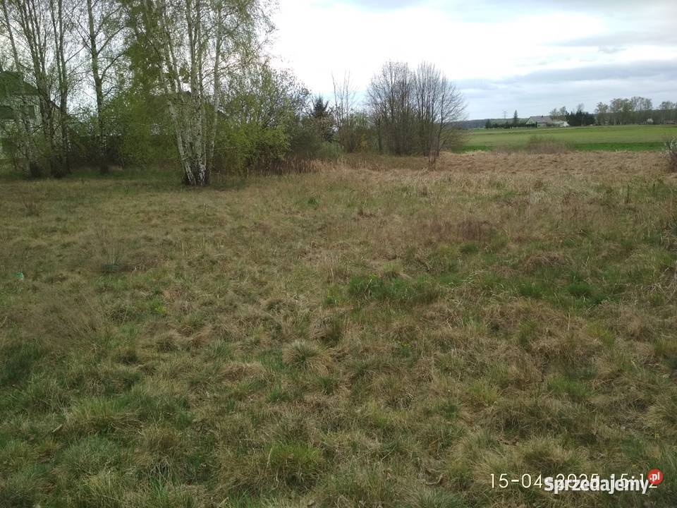 Działka z mediami Popielów 1500m2