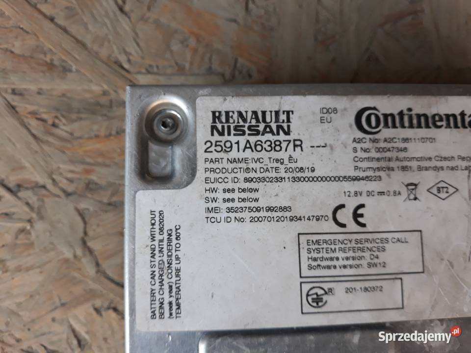 RENAULT CLIO V 5 MODUŁ RADIO NAWIGACJA Międzychód