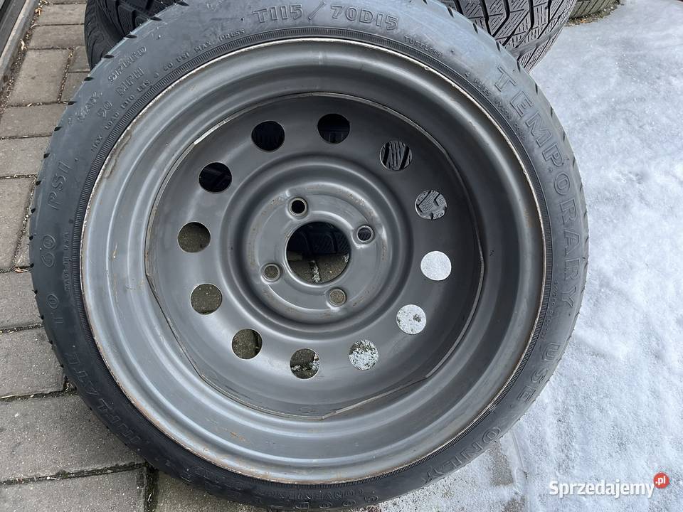 Koło dojazdowe 11570D15 dojazdówka 4x1143 Saab