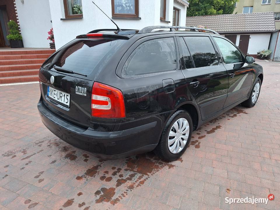Skoda Octavia II 19TDI CZARNA STRZAŁA DO JAZDY diesel Octavia podlaskie Ciechanowiec