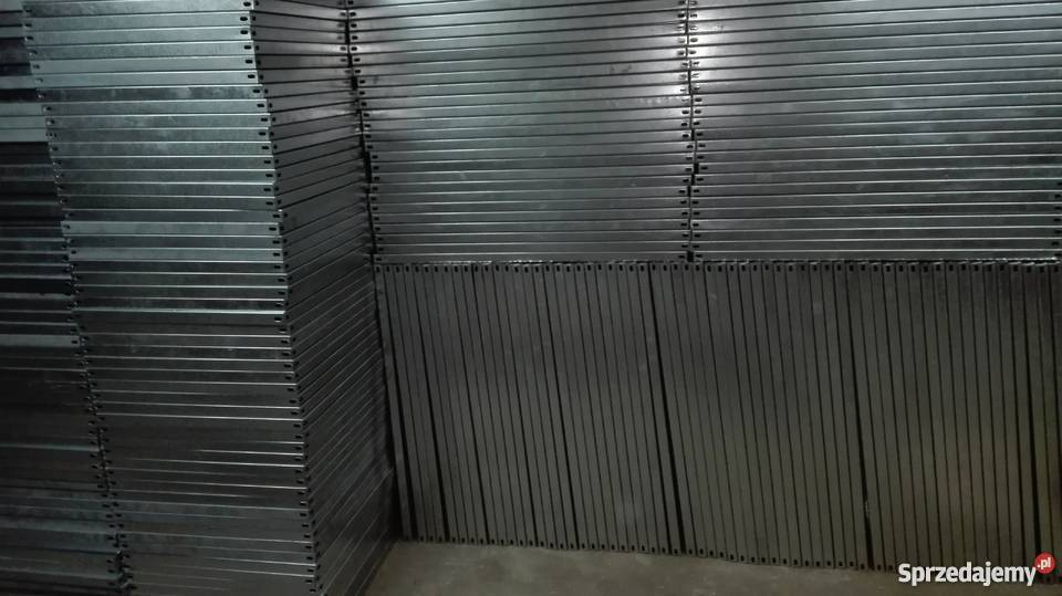 Półki regałowe metalowe 1000x500 ocynk 25 netto mazowieckie Kozienice