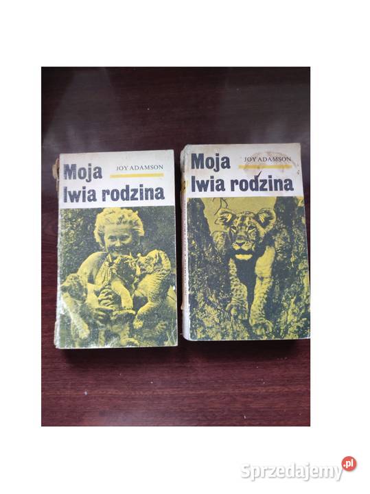 Moja lwia rodzina Joy Adamson 1975 Kielce