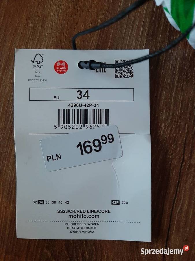 nowa sukienka mohito w kwiatki rozmiar XS Sandomierz