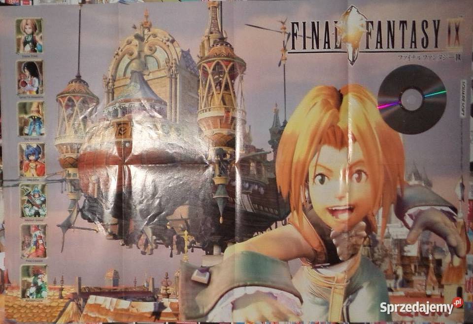 game poster Final fantasy IX 9 Dracula Tribes podkarpackie Rzeszów