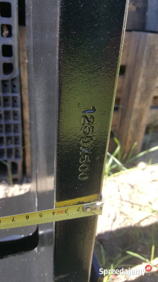 Widły do wiślana 1250x500 Bydgoszcz