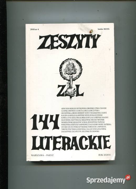 Zeszyty Literackie 38 do 144 Duży zestaw Szczecin