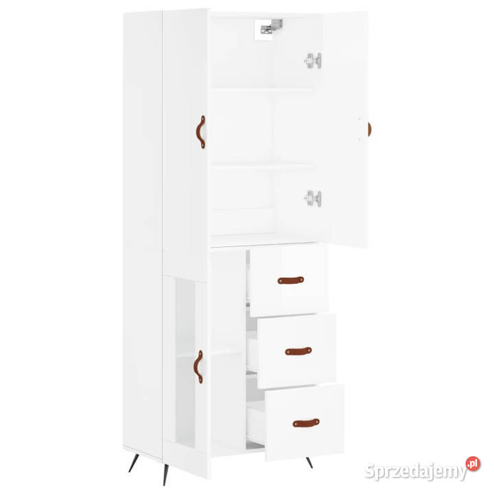 Witrynka biała 695x34x180 materiał Warszawa sprzedam