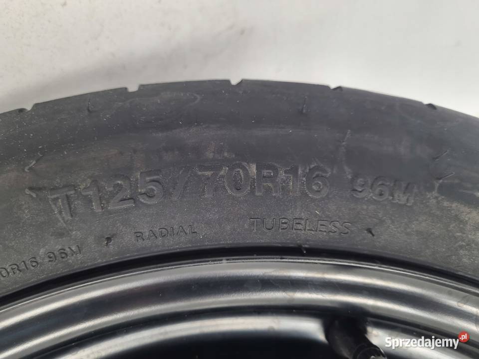 KOŁO DOJAZDOWE Audi Seat Vw Golf VI 12570 R16 lubelskie