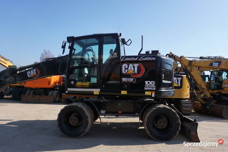 Koparka kołowa CAT M 315F 2018 Jeziorko sprzedam