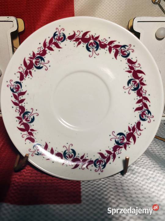 Filiżanka Porcelanowa ze spodkiem Vintage Porcelana i szkło Wrocław