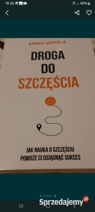 Droga do szczęścia Emma Seppala Siemianowice Śląskie sprzedam