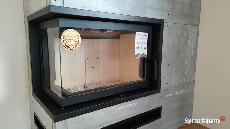 Kompletny kominek narożny wkład Zibi 12 BS
