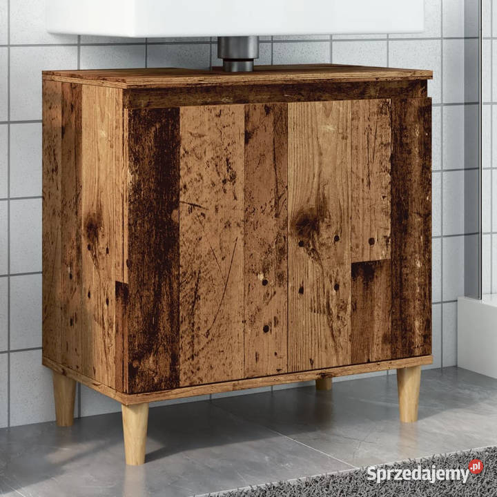 Szafka pod umywalkę stare drewno 58x33x60 Warszawa