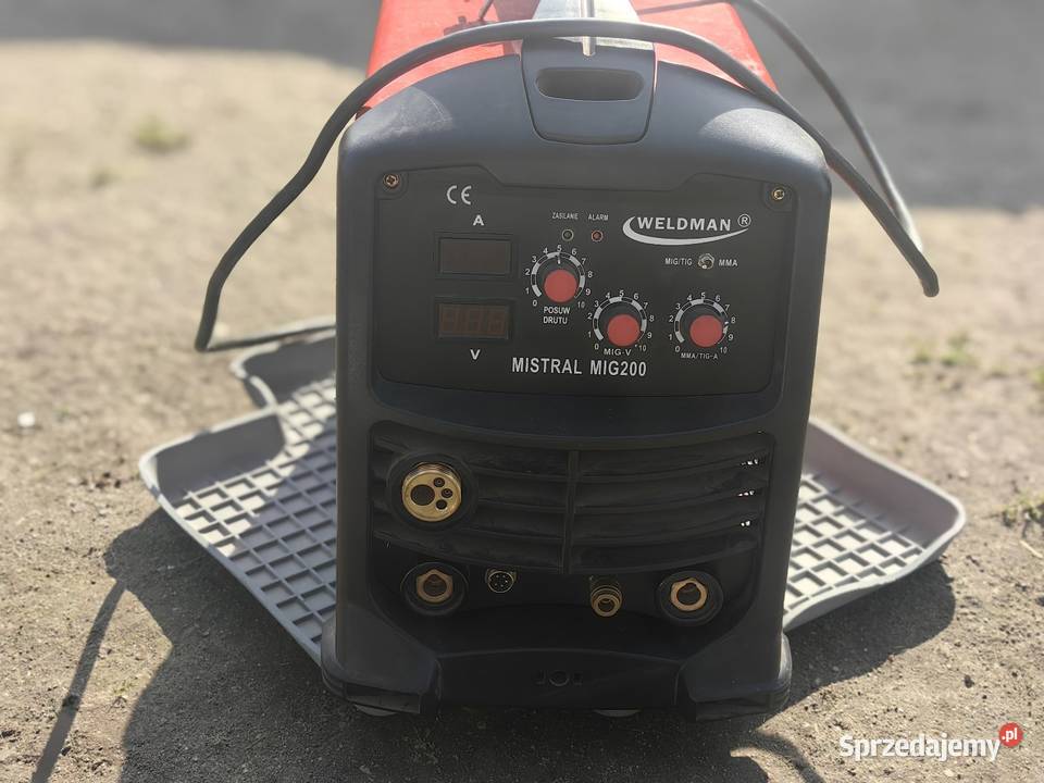 Spawarka Weldman Mistral Mig 200 MMA TIG DC 3w1 łódzkie Inczew sprzedam