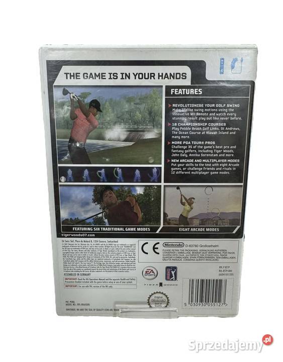 Gra Tiger Woods PGA Tour 07 Nintendo Wii Elbląg