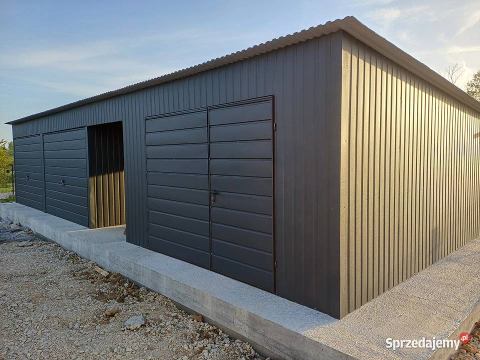 Garaż Blaszany WIATA Magazyn Garaże Konstrukcja Świdnica sprzedam