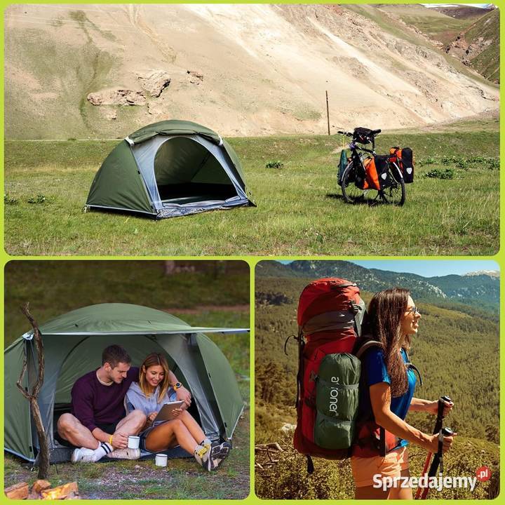 ATTONER Namiot kempingowy 2 osób Oświęcim