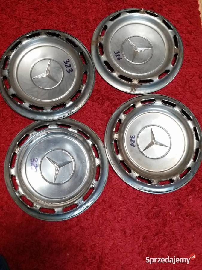 Kołpaki chrom Mercedes 123116126Oryginały 324 Gorzów Wielkopolski sprzedam