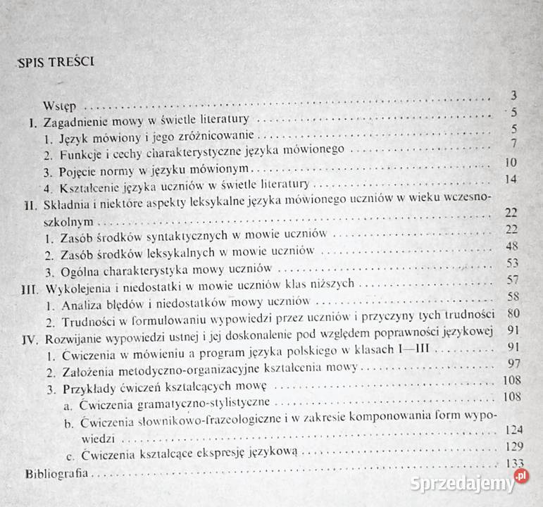 Rozwijanie mowy uczniów klas niższych Maria Chełm sprzedam