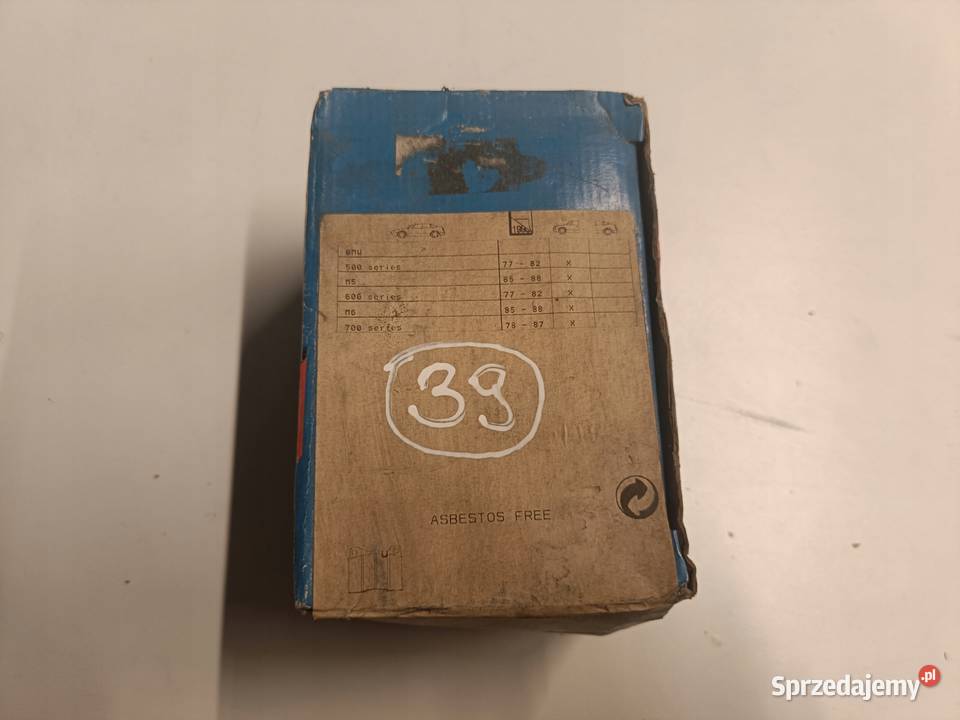 BMW 7 E23 PRZEDNIE KLOCKI HAMULCOWE przód 427981