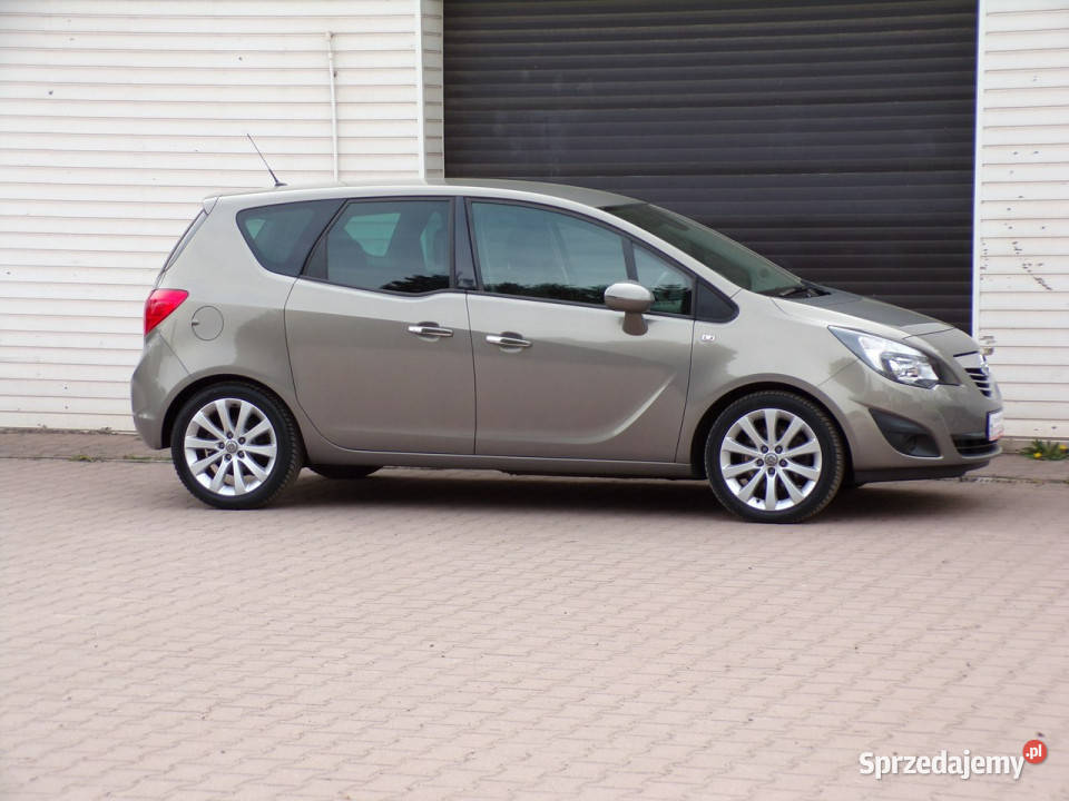 Opel Meriva Klimatronic Gwarancja 14 140 II 2010 tempomat Mikołów