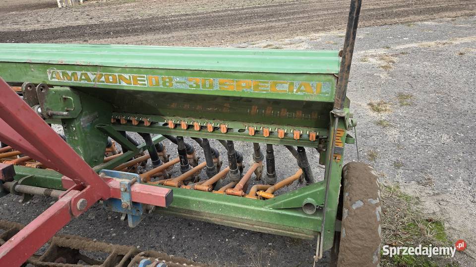 Siewnik do zboża Amazone D8 Specjal 3m CASE 4240 Ceranów