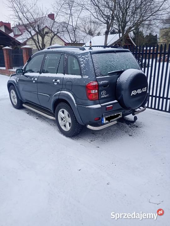 Sprzedam RAV4 20 D aluminiowe felgi