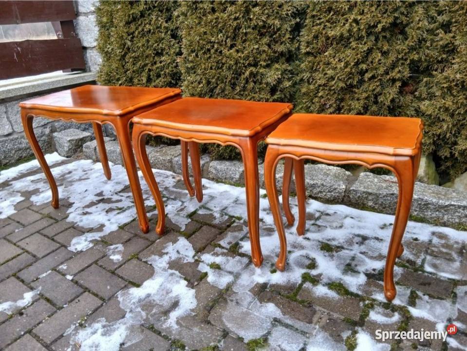 Stoliki Kawowe Komplet 3 Stolik Kawowy Kamienna Góra