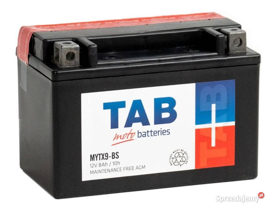 TAB YTX9BS MYTX9BS 12V 8Ah 100A Wrocław