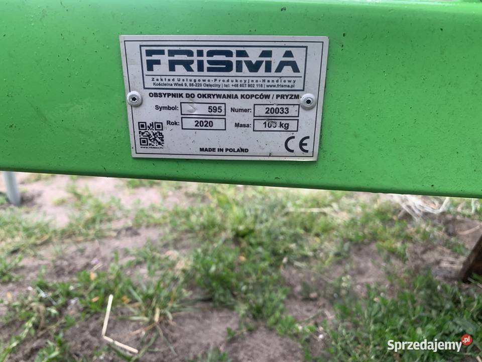 Obsypnik do pryzm nieuszkodzony Ostrołęka
