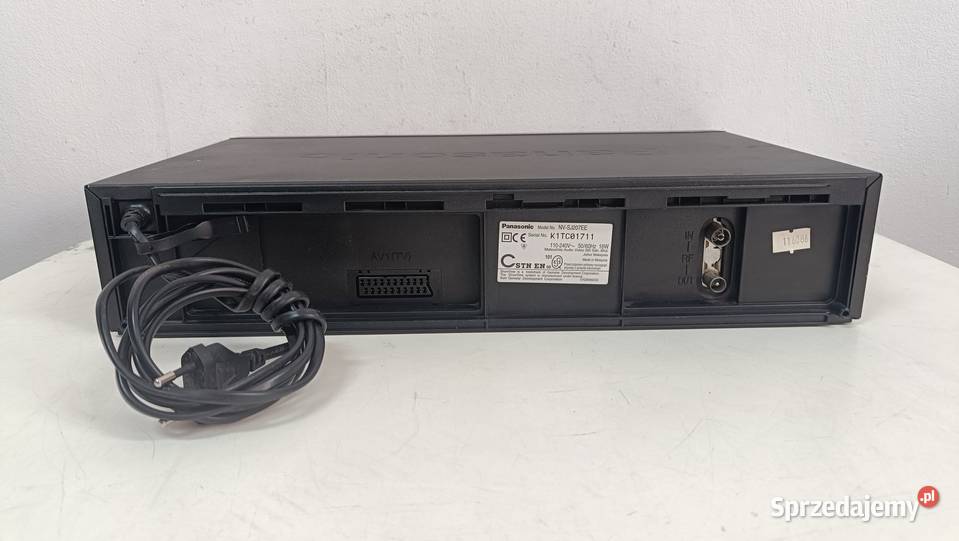 PANASONIC NVSJ207 Sprawny magnetowid Poznań