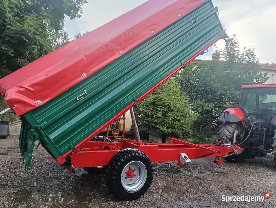 Przyczepa trzy strony wywrot sprzedam