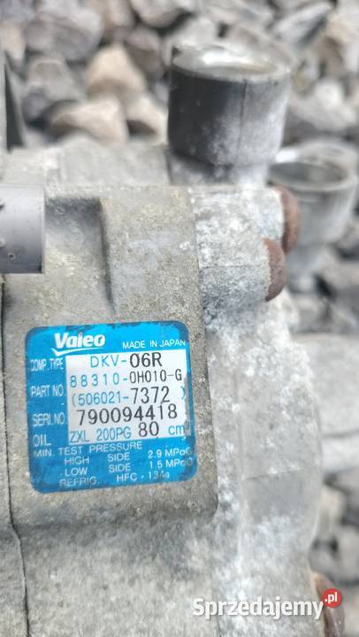 Sprężarka klimatyzacji Toyota Aygo Peugeot 107 Tomaszów Lubelski sprzedam