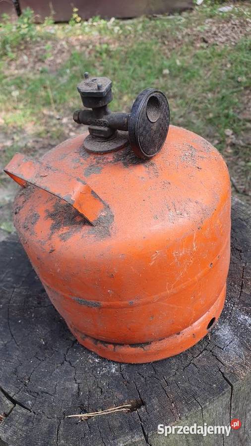 Stare butle gazowe turystyczne 5 2 3