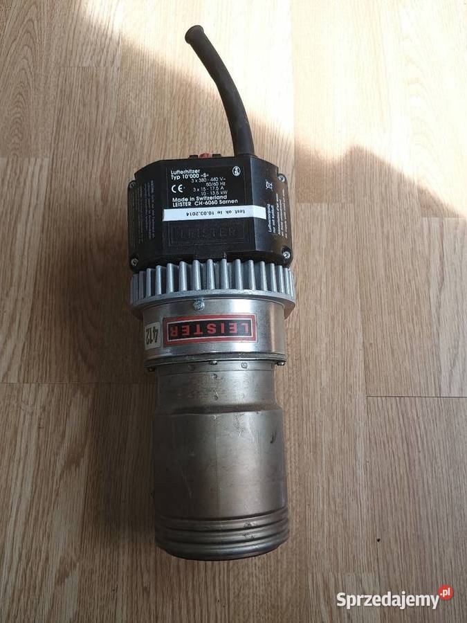Nagrzewnica powietrza Leister 10000S Nowa Nagrzewnice Czersk