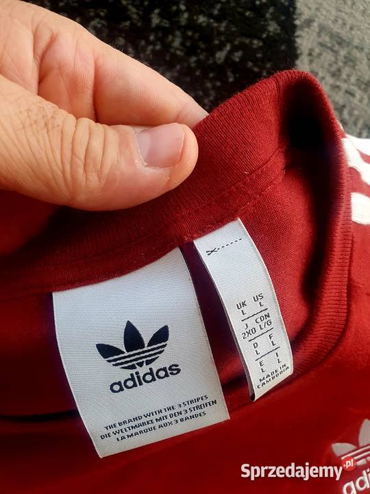 Koszulka męska Adidas rozmiar L Stan idealny Mrozy