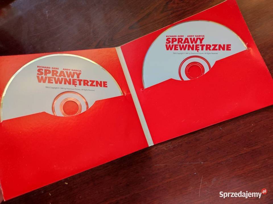sprawy wewnętrzne richard gere andy garcia film DVD Filmy świętokrzyskie Kielce