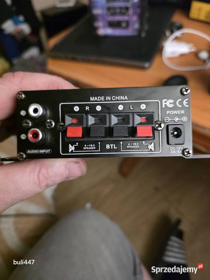 mini wzmacniacz stereo hifi 12v Chełm Śląski