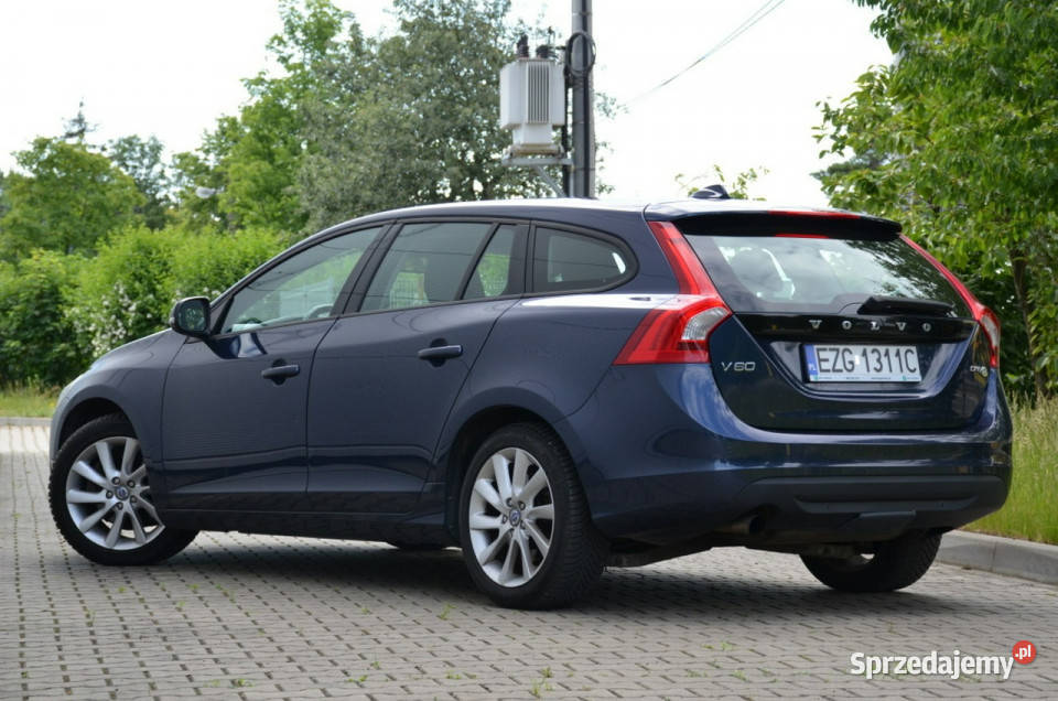 Volvo V60 Zarejestrowane 16D2 Navi StartStop podgrzewane fotele łódzkie Kutno