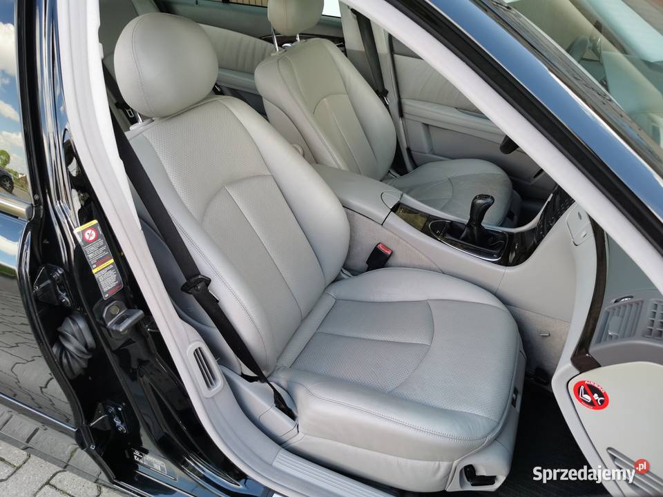MERCEDES 04r E240 26 V6 177 MANUALJASNE SKÓRY Mercedes-Benz wielkopolskie Poznań