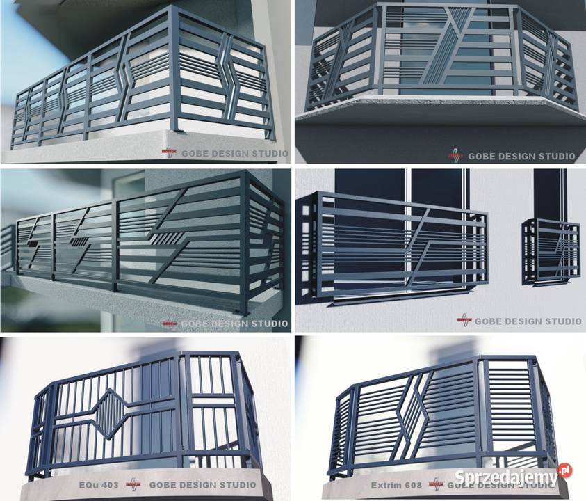 Balustrady balkonowe na balkon taras schody okno Nieborowice