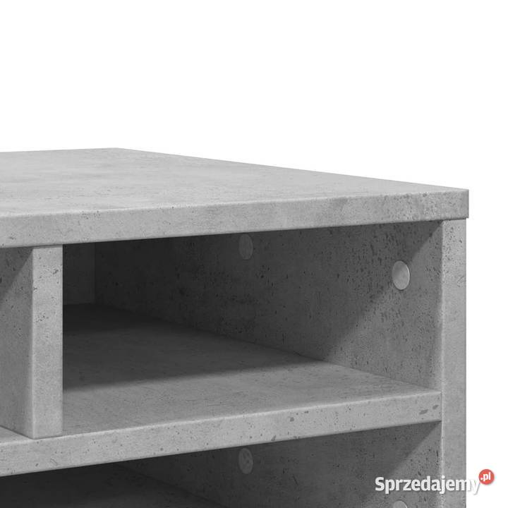 Stojak pod drukarkę szarość betonu 49x40x225 Warszawa
