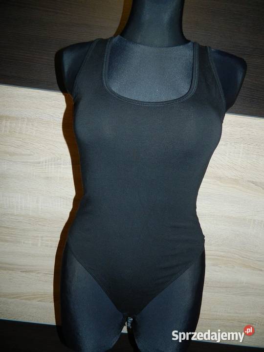 ASOS czarne body bez rękawów 36