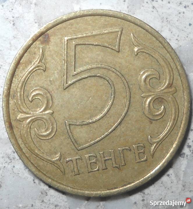 KAZACHSTAN5 TENGE2004 r sprzedam