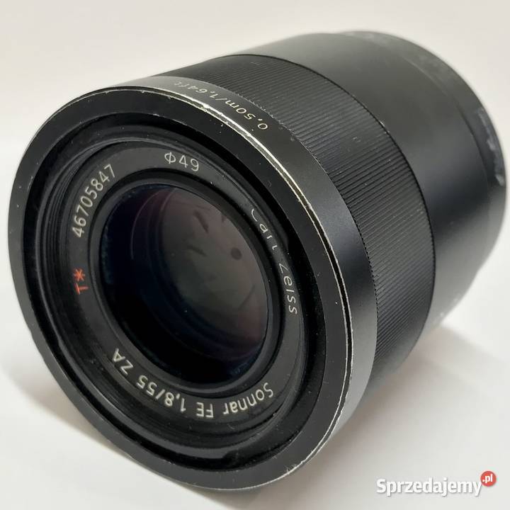 Sony FE 55 mm F18 Carl Zeiss SEL55F18Z pełna mazowieckie Warszawa