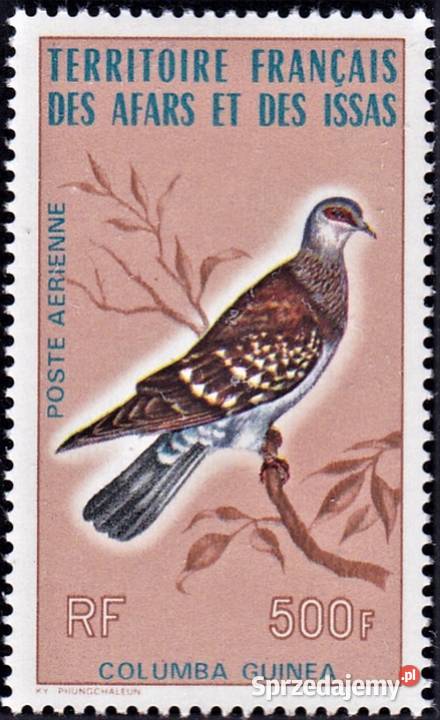 AFARS ISSAS 1975 MNH poczta lotnicza WYSYŁKA