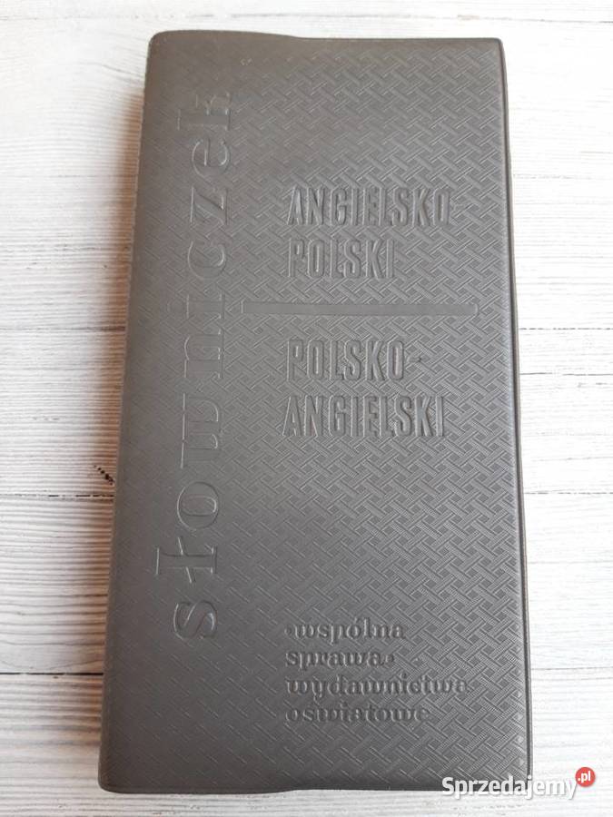 Słowniczek Angielsko Polski Polsko Angielski Artykuły szkolne Bielsko-Biała