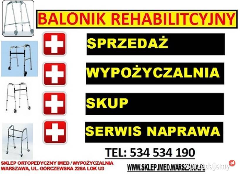 Balkonik Rehabilitacyjny Ambona Wypożyczalnia w Sprzęt medyczny Warszawa
