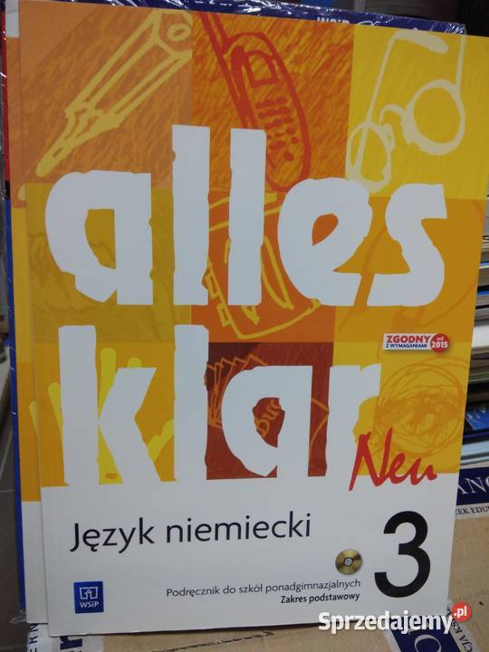 Alles klar 3 podręcznik z 2015 niemiecki mazowieckie Warszawa
